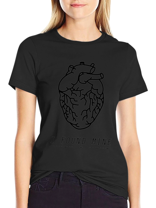 Anatomical Heart Graphic Tee - I Found Mine