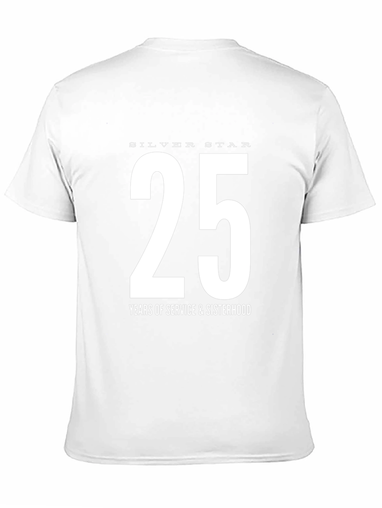 Silver Star 25 Years Service & Sisterhood T-Shirt