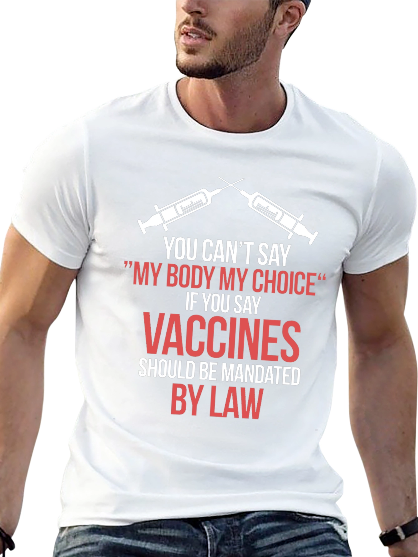My Body My Choice Vaccines Mandate T-Shirt