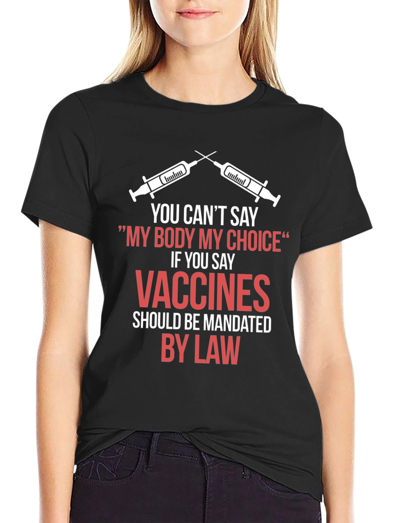 My Body My Choice Vaccines Mandate T-Shirt
