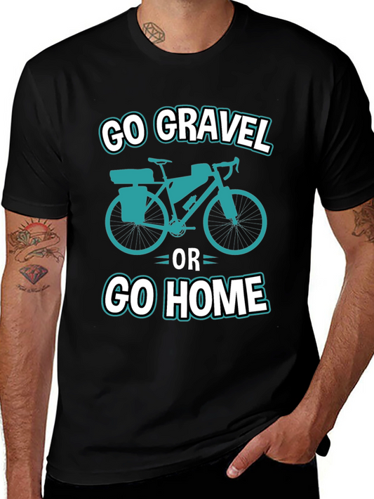 Go Gravel T-Shirt - Cycling Adventure Tee