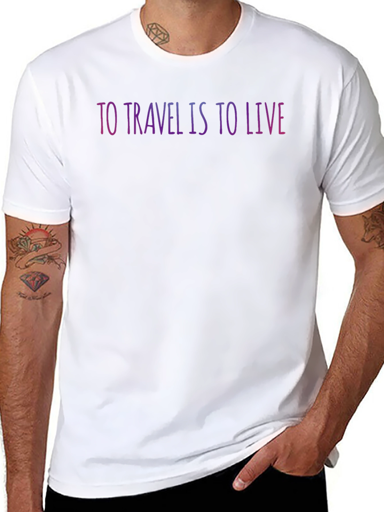 Travel Is To Live T-Shirt