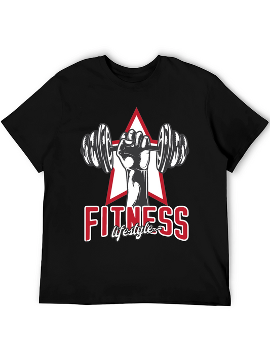 Fitness Lifestyle Graphic T-Shirt