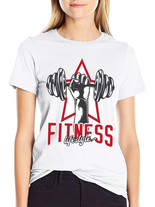 Fitness Lifestyle Graphic T-Shirt