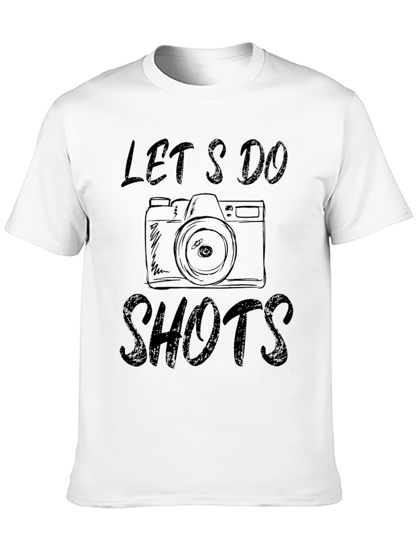 Lets Do Shots T-Shirt - Photography Humor Tee