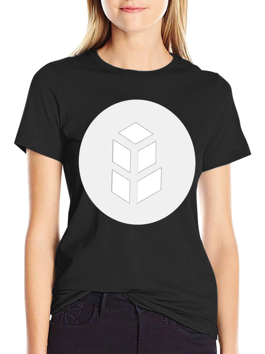 Geometric Logo Black T-Shirt
