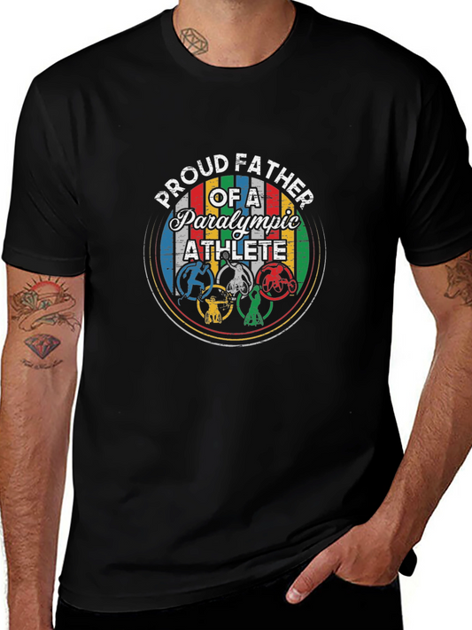 Proud Father of a Paralympic Athlete T-Shirt