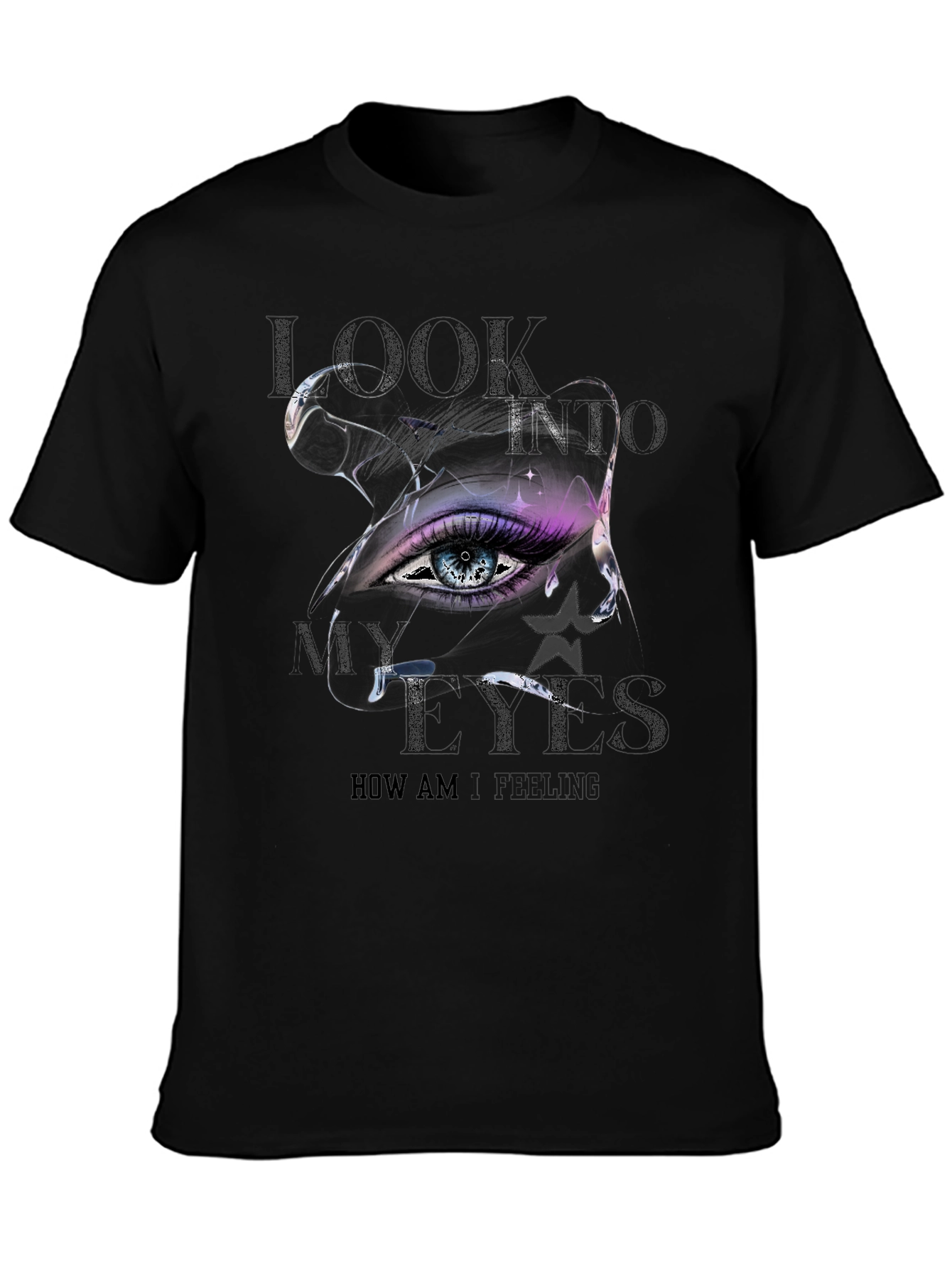 Eye Graphic T-Shirt - Look Into My Eyes Tee