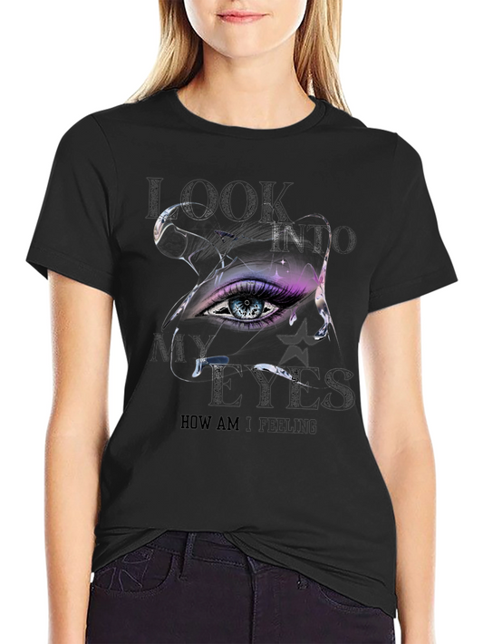 Eye Graphic T-Shirt - Look Into My Eyes Tee