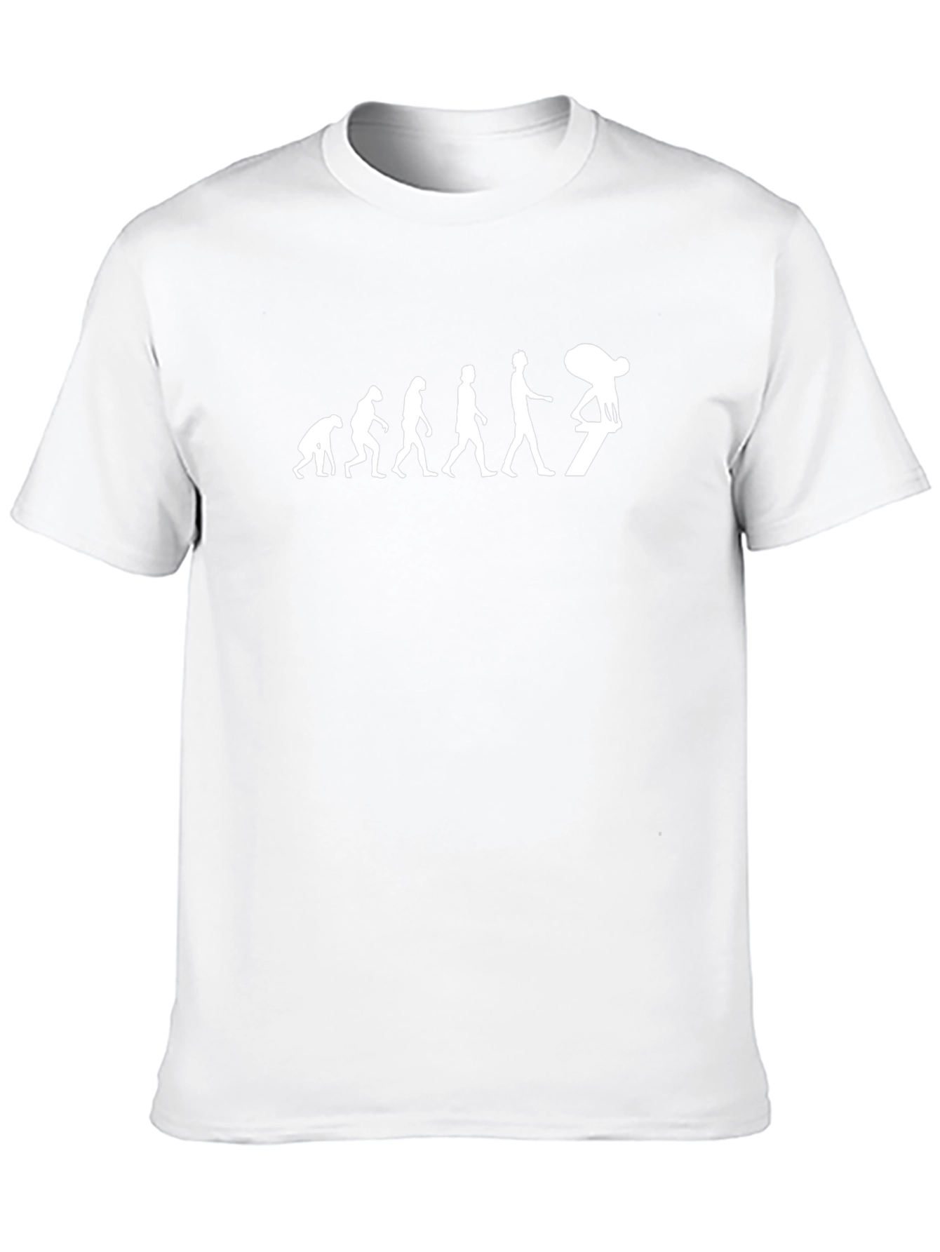 Evolution Skateboarder Black T-Shirt