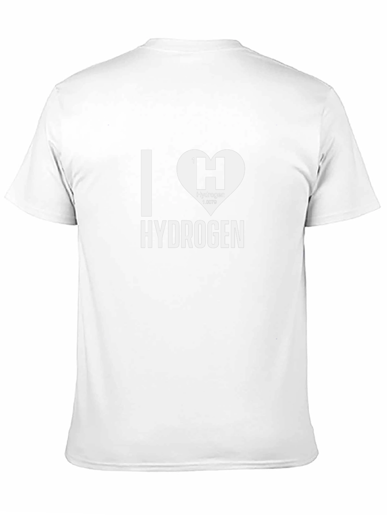 I Heart Hydrogen Black T-Shirt
