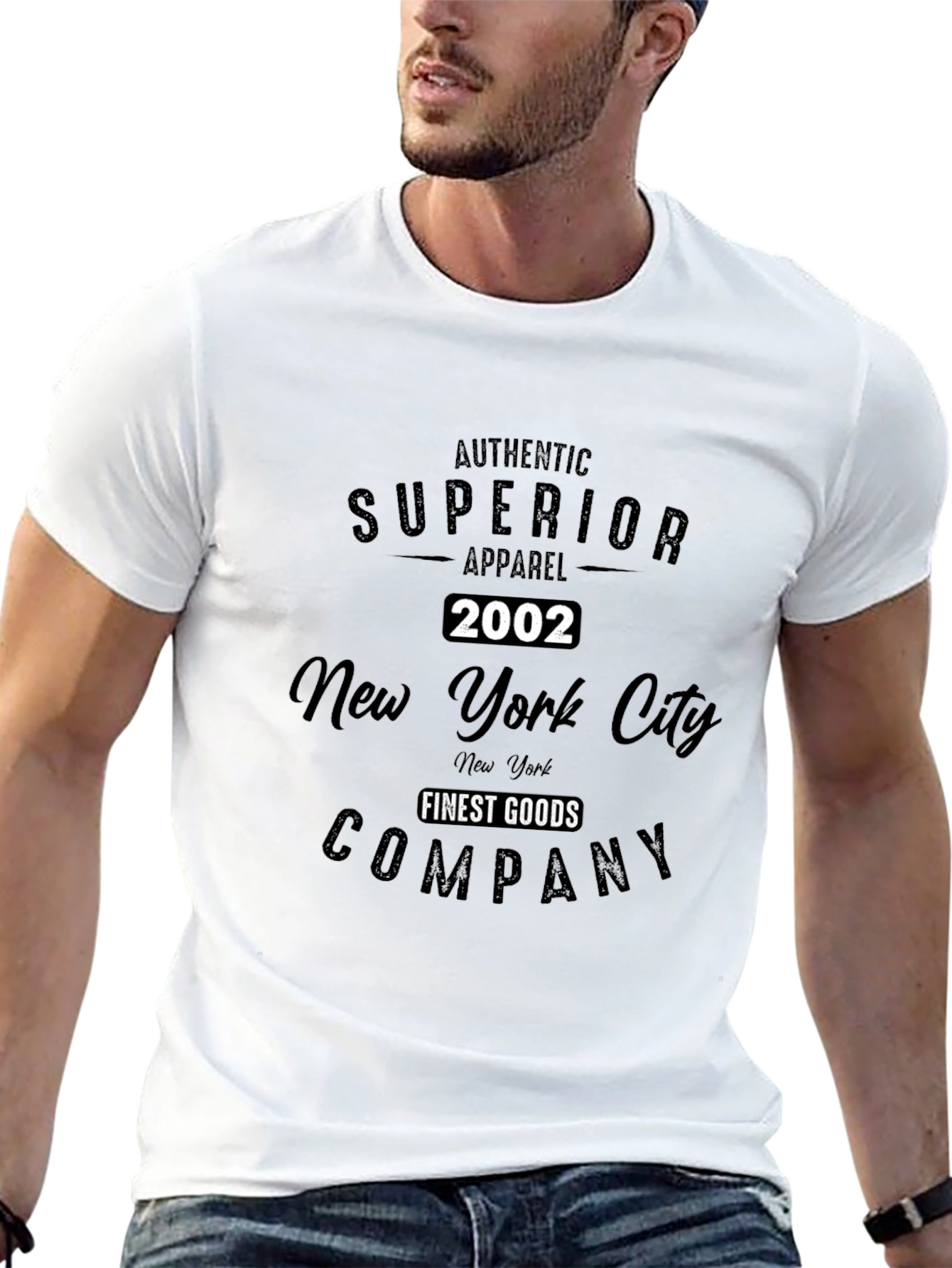Superior Apparel 2002 Black T-Shirt
