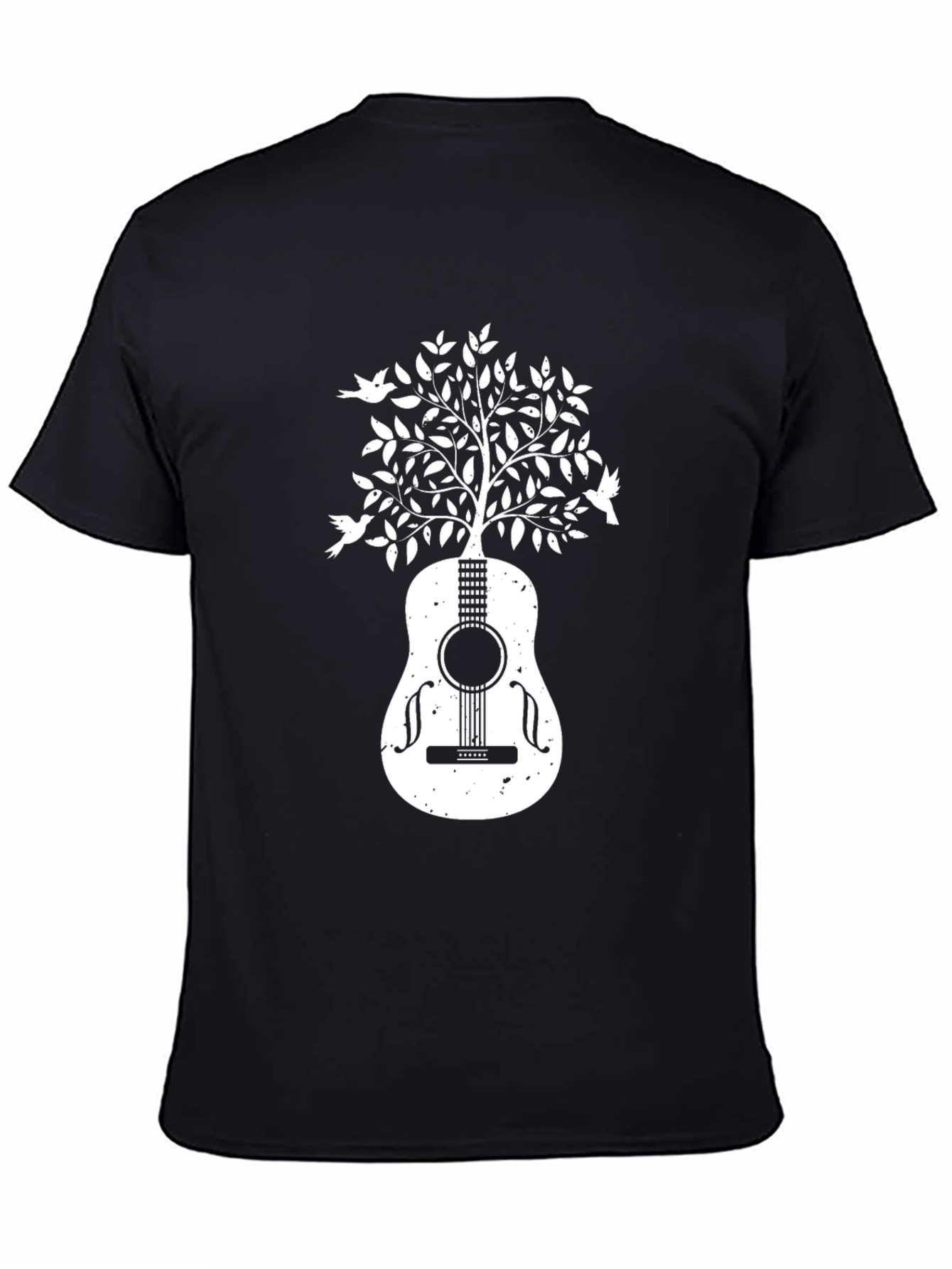 Guitar Tree Graphic T-Shirt - Music Lover Tee