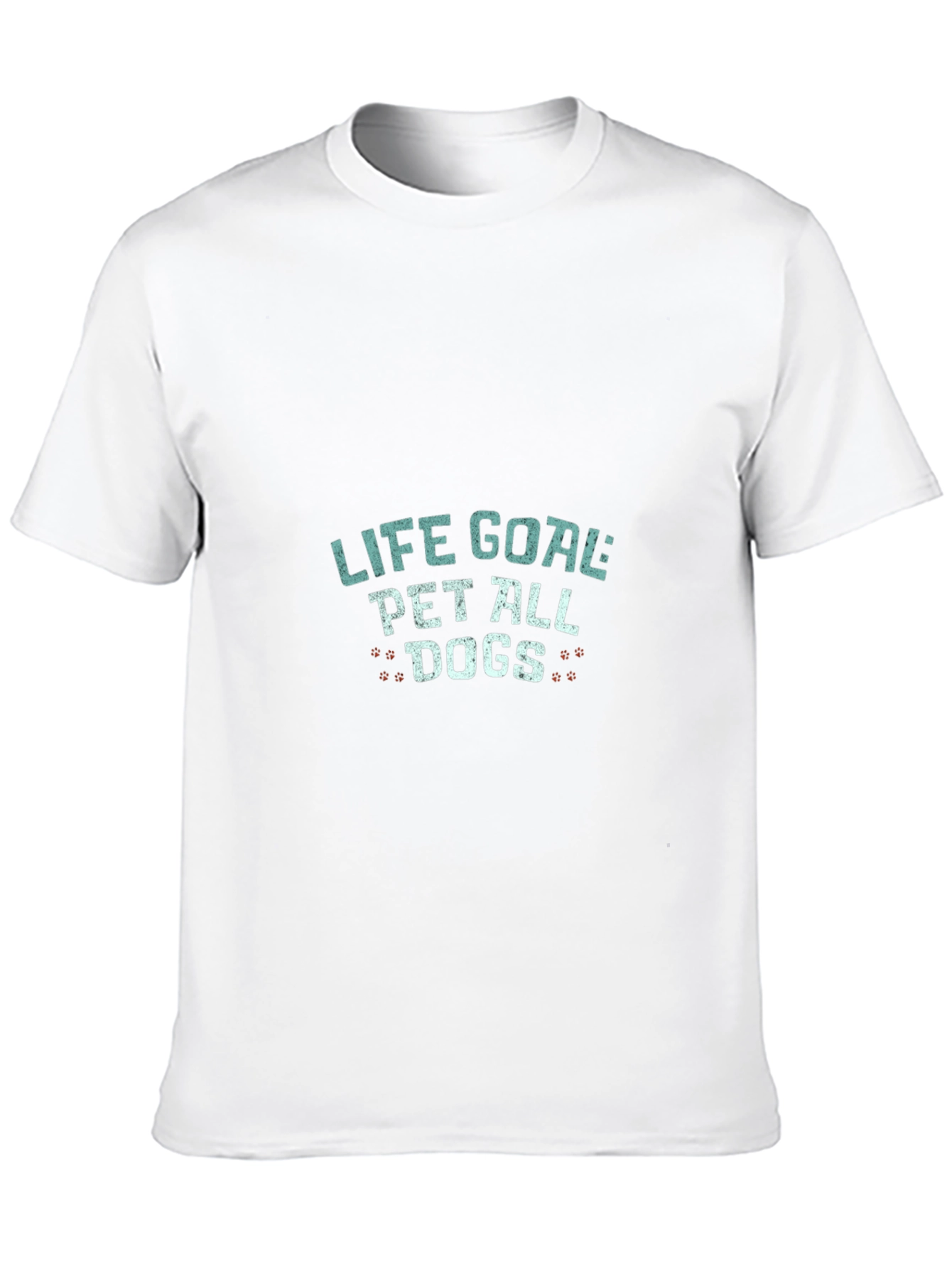 Life Goal Pet All Dogs Black Graphic Tee