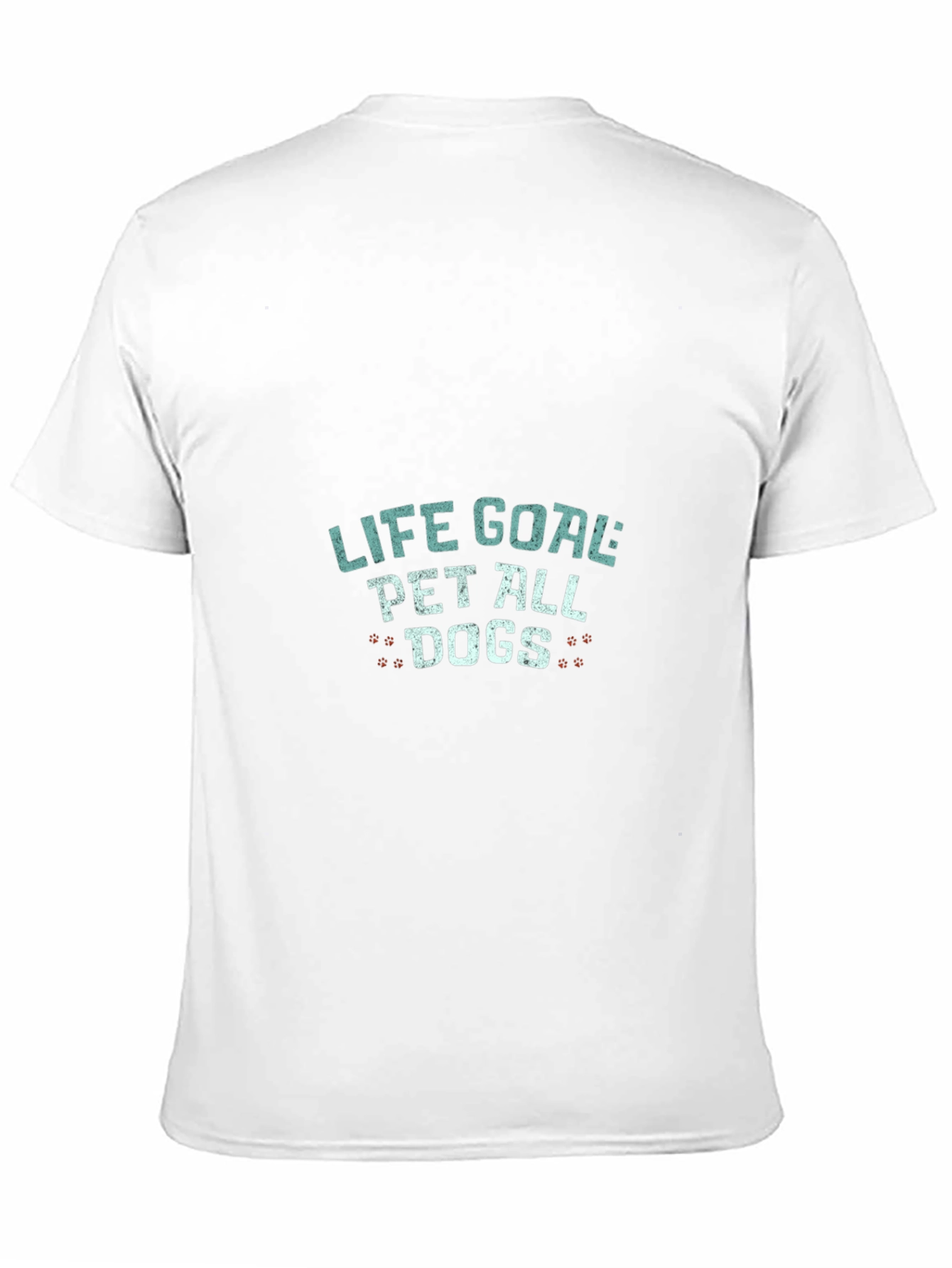 Life Goal Pet All Dogs Black Graphic Tee