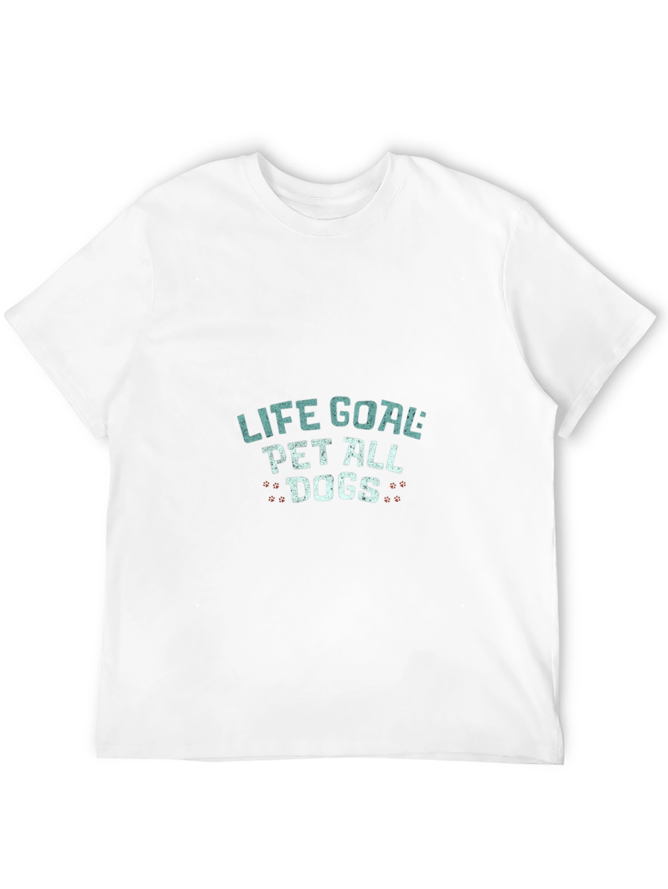 Life Goal Pet All Dogs Black Graphic Tee