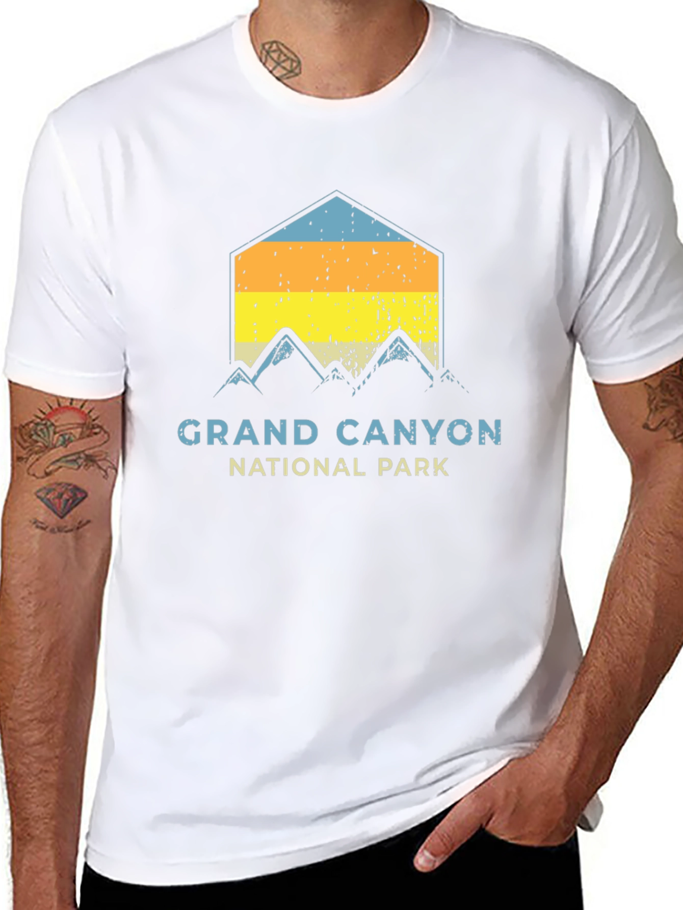 Grand Canyon National Park T-Shirt - Retro Graphic Tee