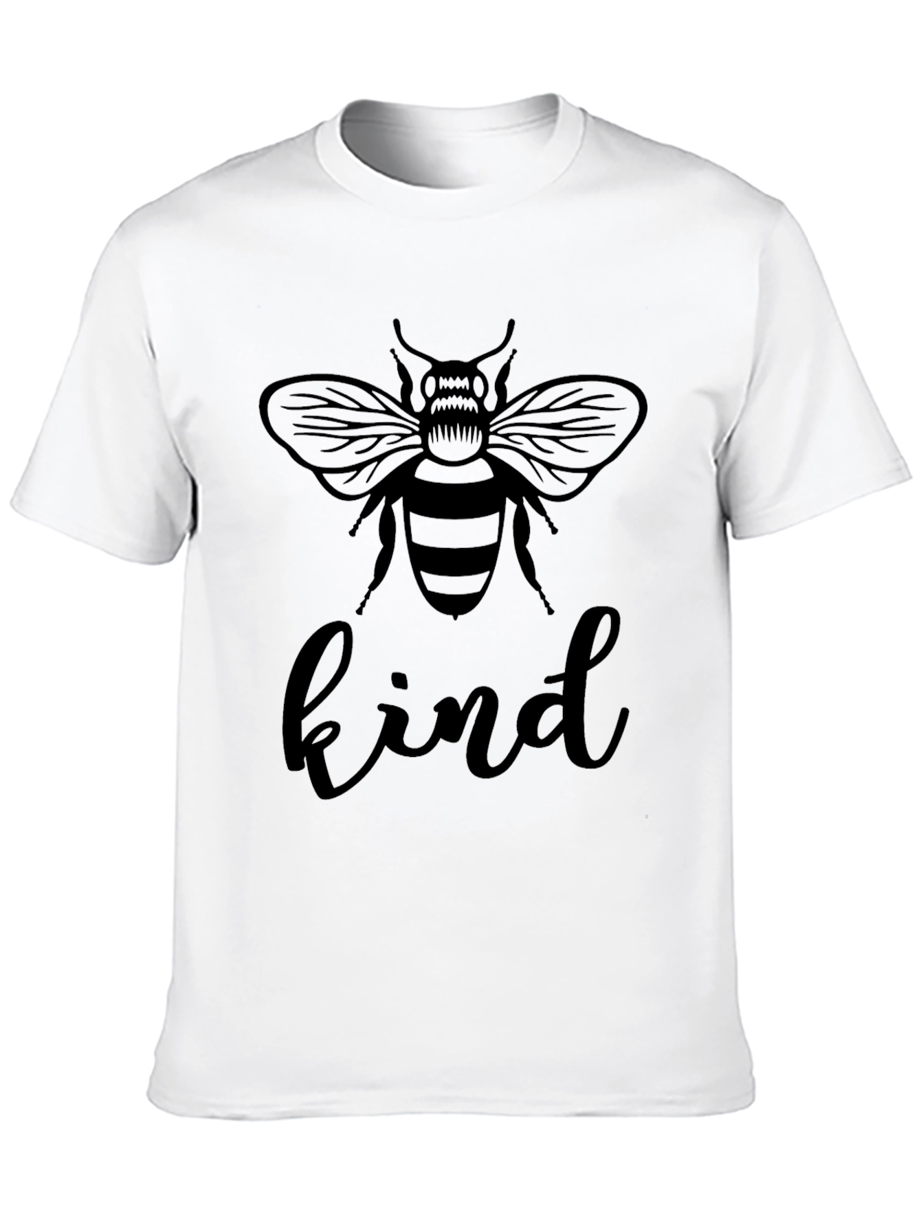 Bee Kind Graphic Tee - Soft Cotton Casual Shirt