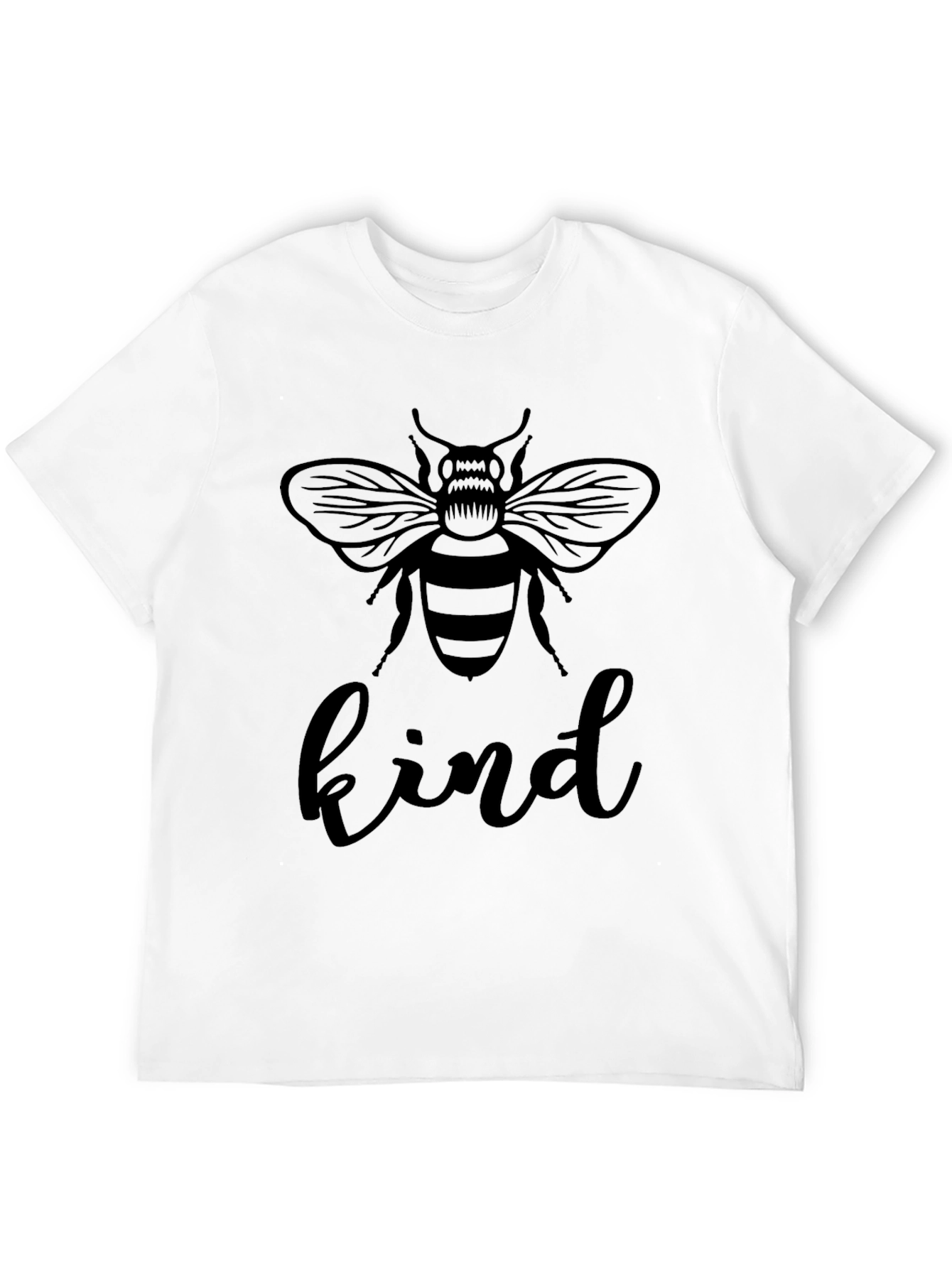 Bee Kind Graphic Tee - Soft Cotton Casual Shirt
