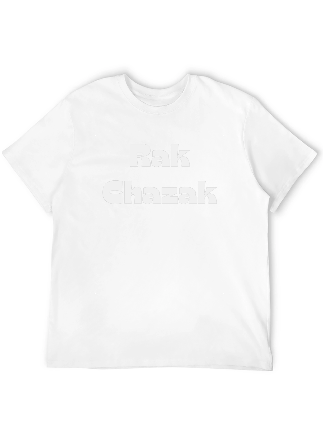 Rak Chazak T-Shirt - Bold Statement Tee