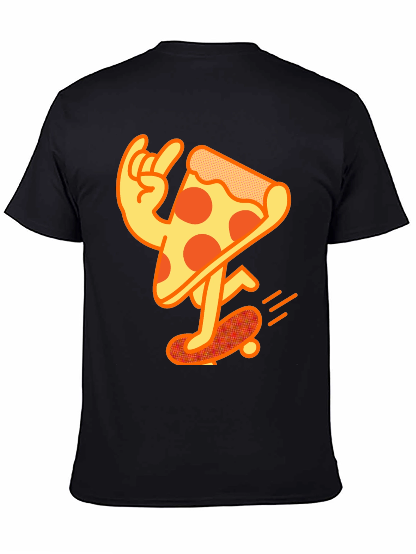 Pizza Skateboard T-Shirt