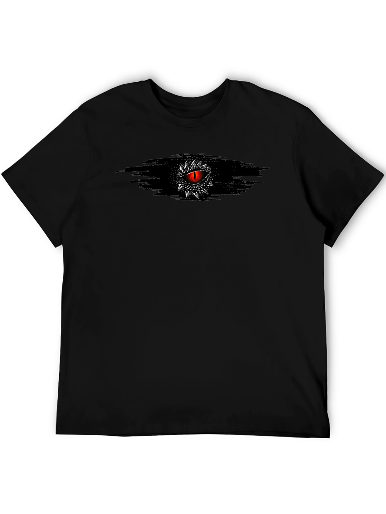 Dragon Eye Graphic Tee - Mens Black T-Shirt