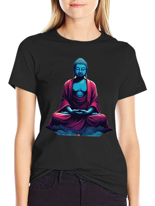 Buddha Graphic Tee - Relaxed Fit Soft Cotton