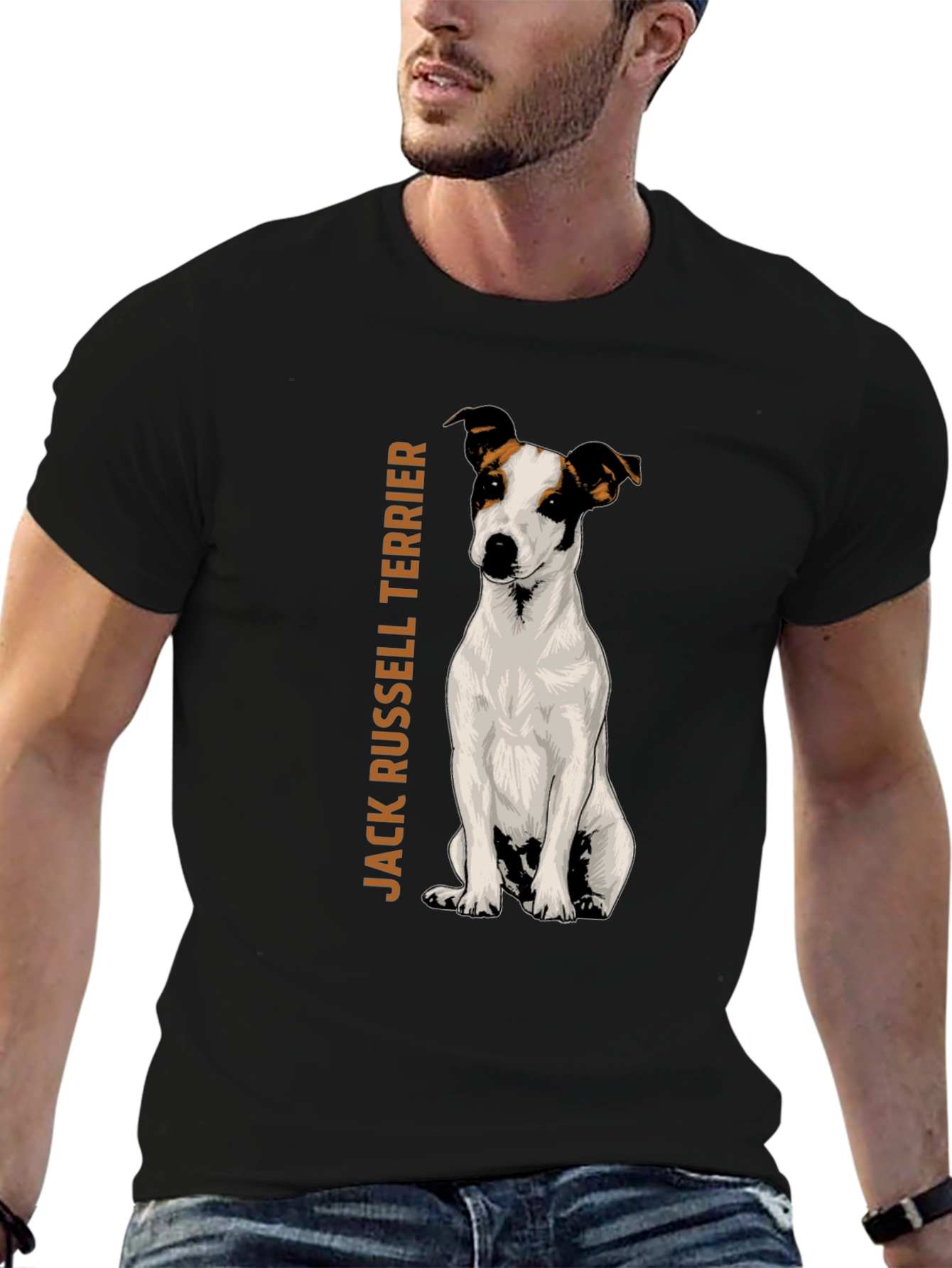 Jack Russell Terrier Graphic T-Shirt - Casual Wear