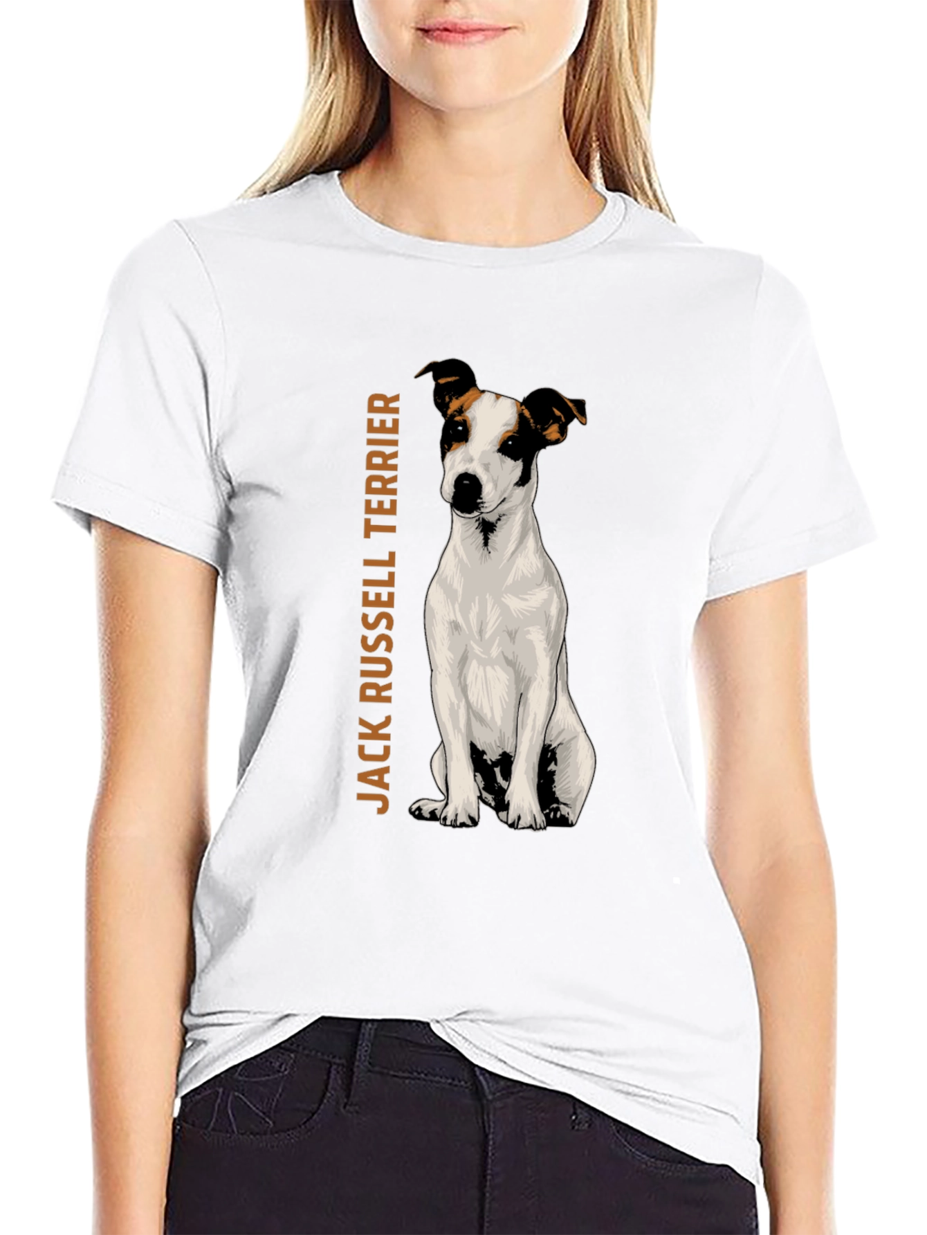 Jack Russell Terrier Graphic T-Shirt - Casual Wear