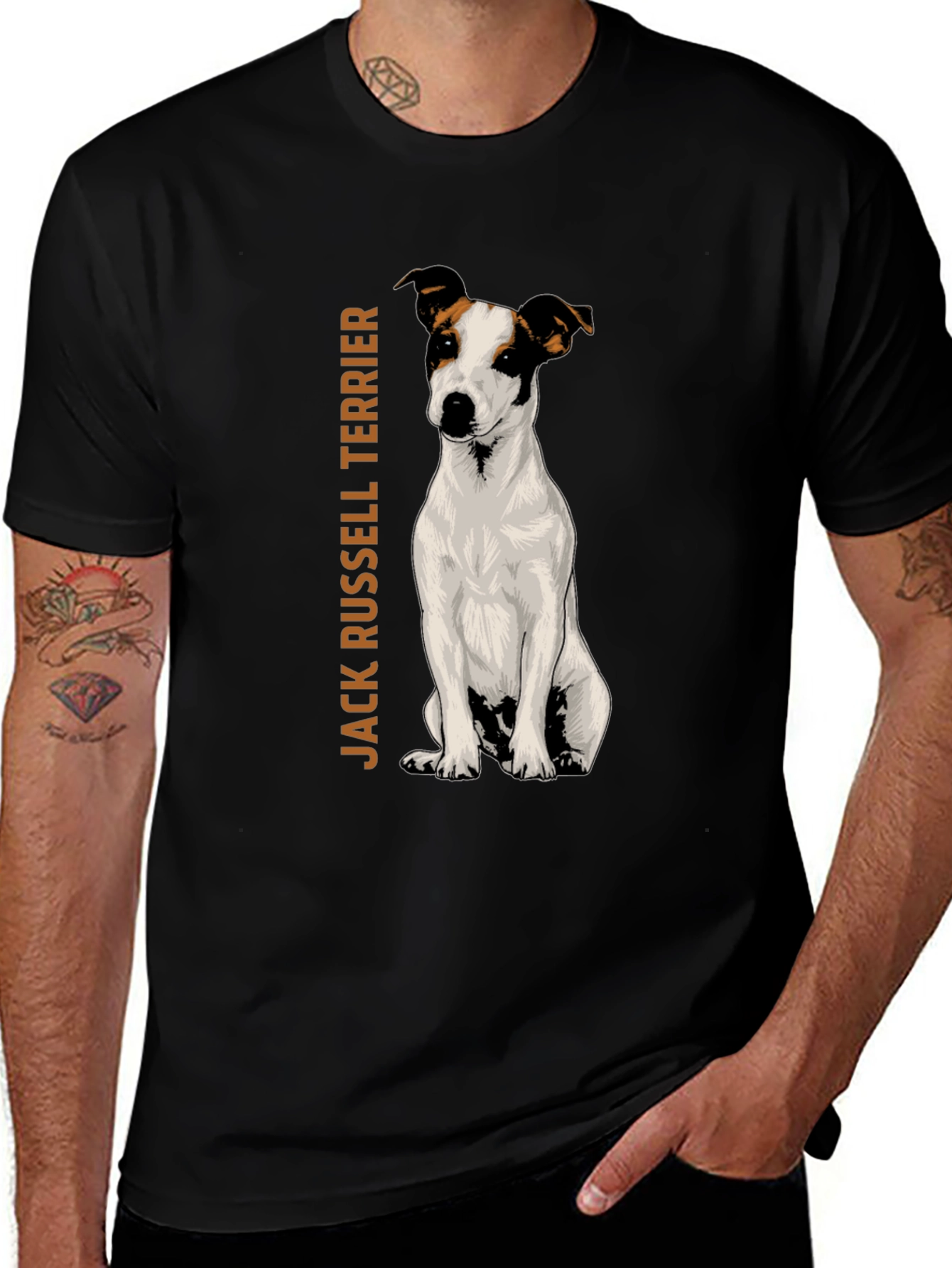 Jack Russell Terrier Graphic T-Shirt - Casual Wear