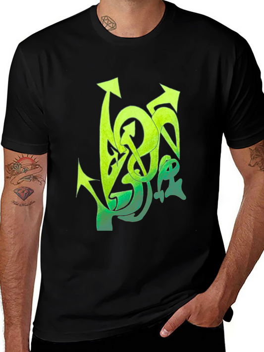 Graffiti Arrow Black T-Shirt