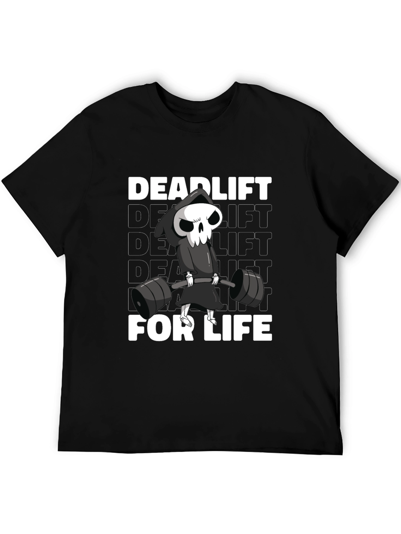 Deadlift for Life Graphic T-Shirt - Black