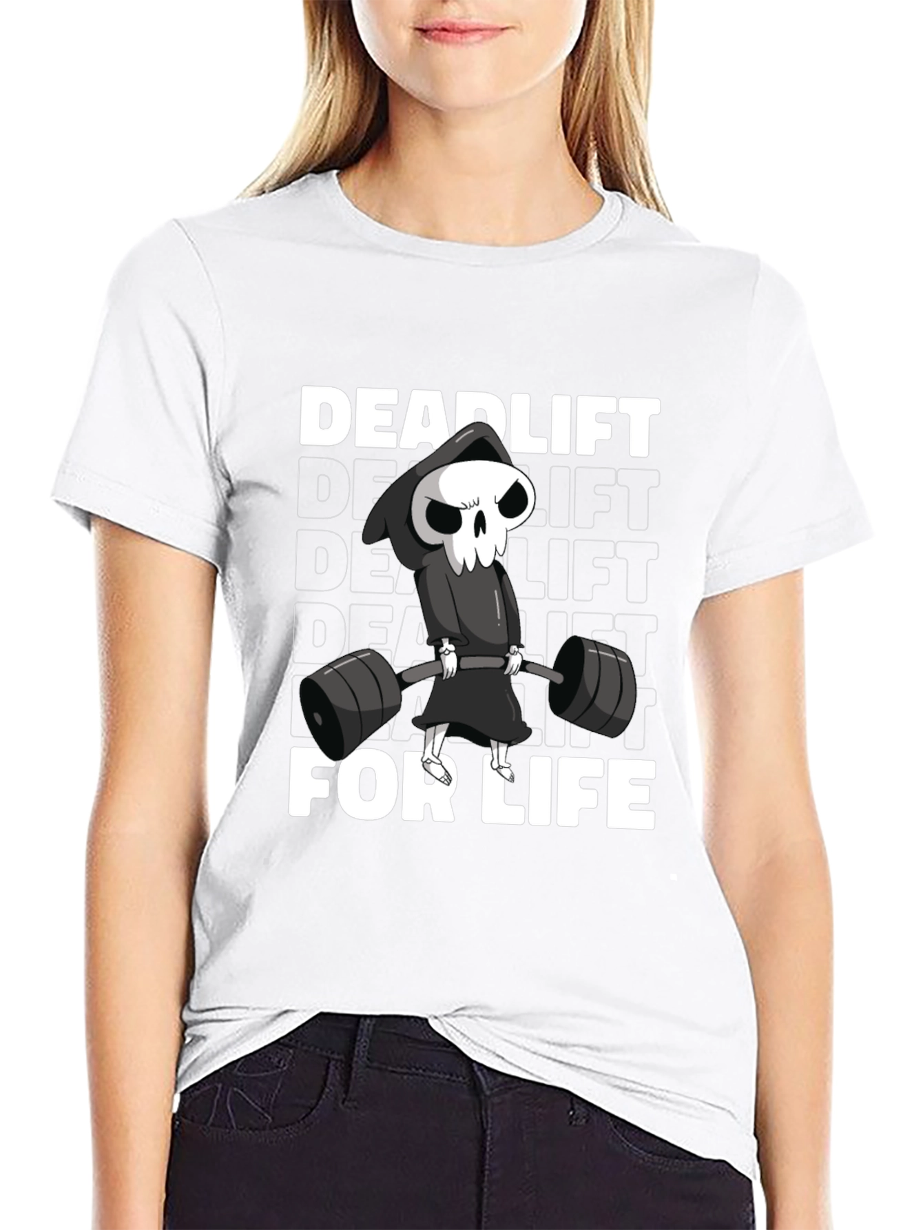 Deadlift for Life Graphic T-Shirt - Black