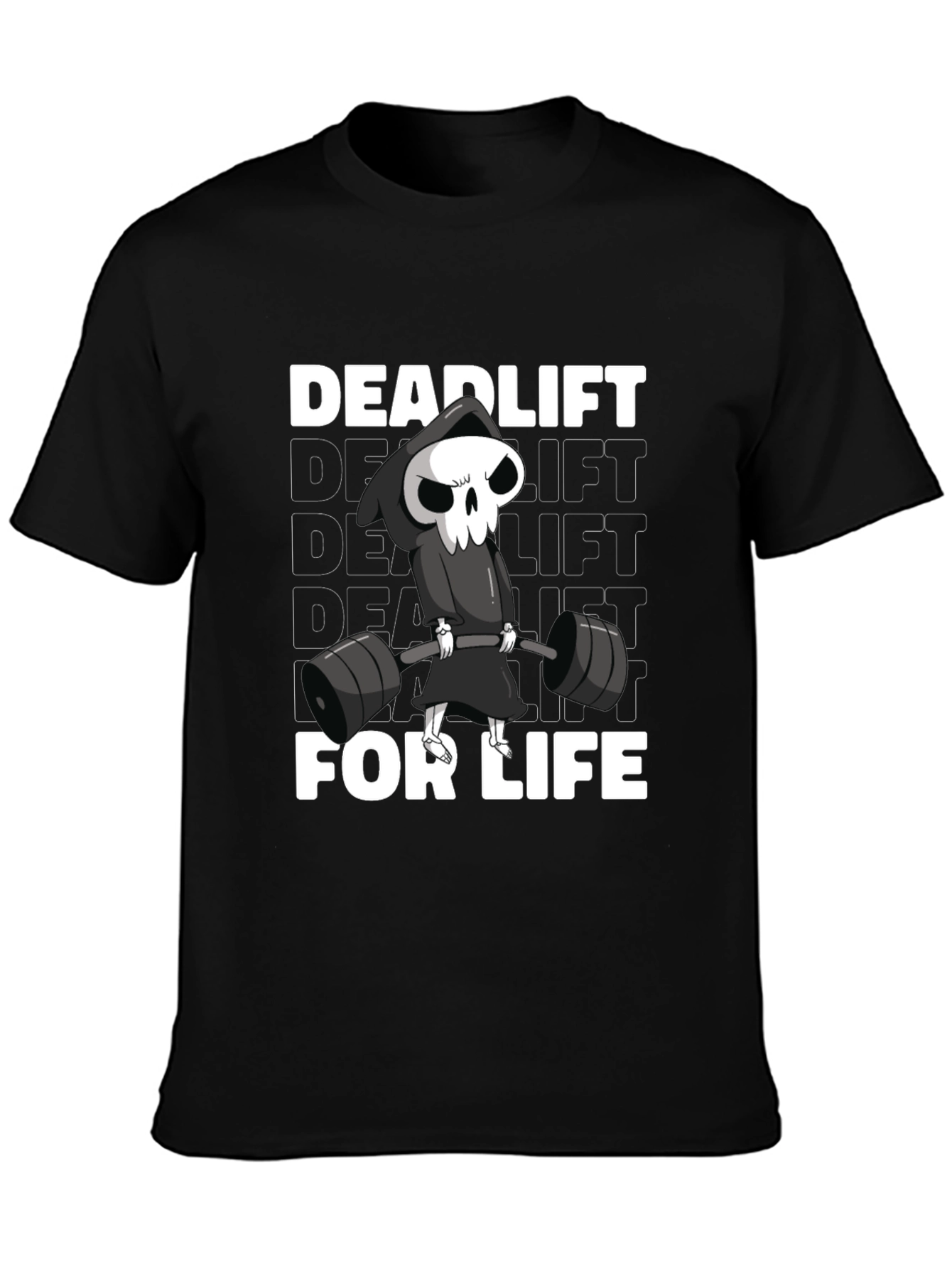 Deadlift for Life Graphic T-Shirt - Black