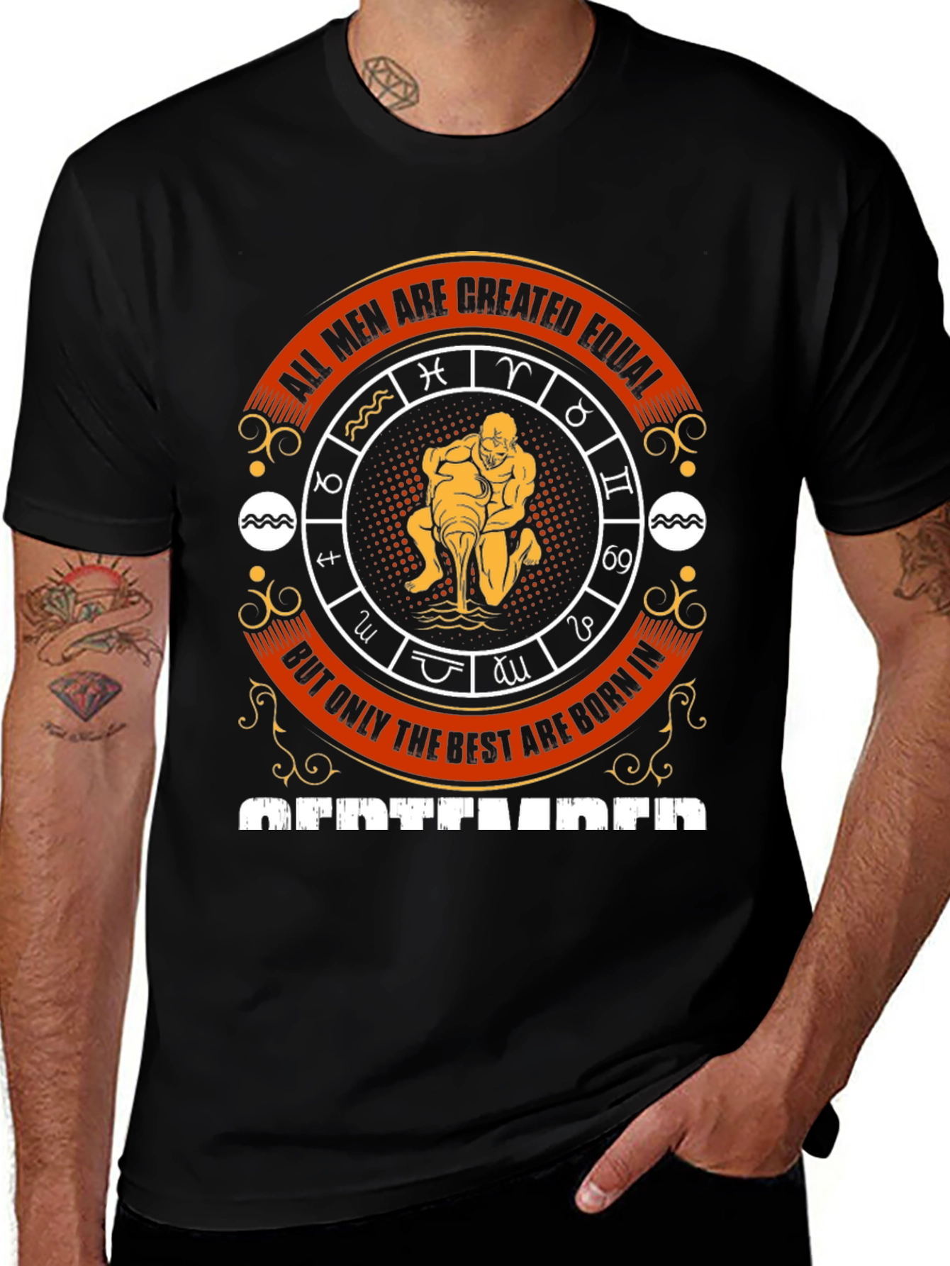 September Born Zodiac Sign T-Shirt