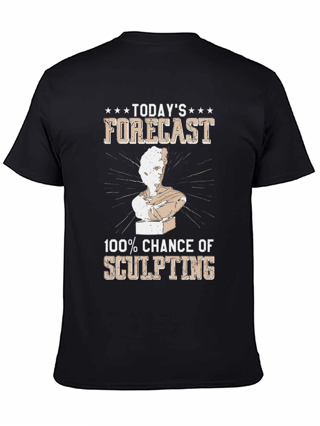 Sculpting Forecast T-Shirt - Chance of Art