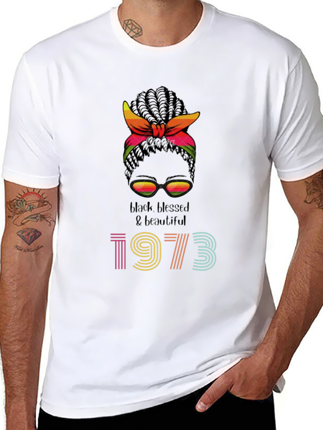 Black Blessed & Beautiful 1973 T-Shirt