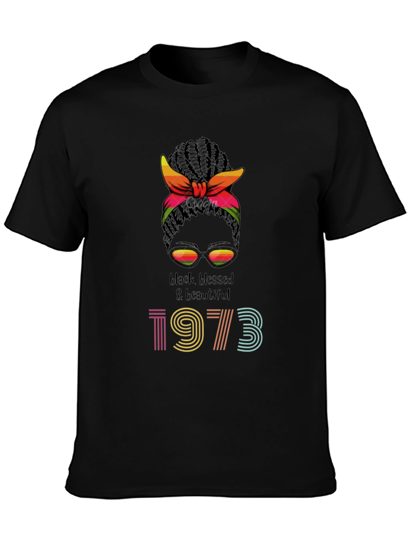 Black Blessed & Beautiful 1973 T-Shirt