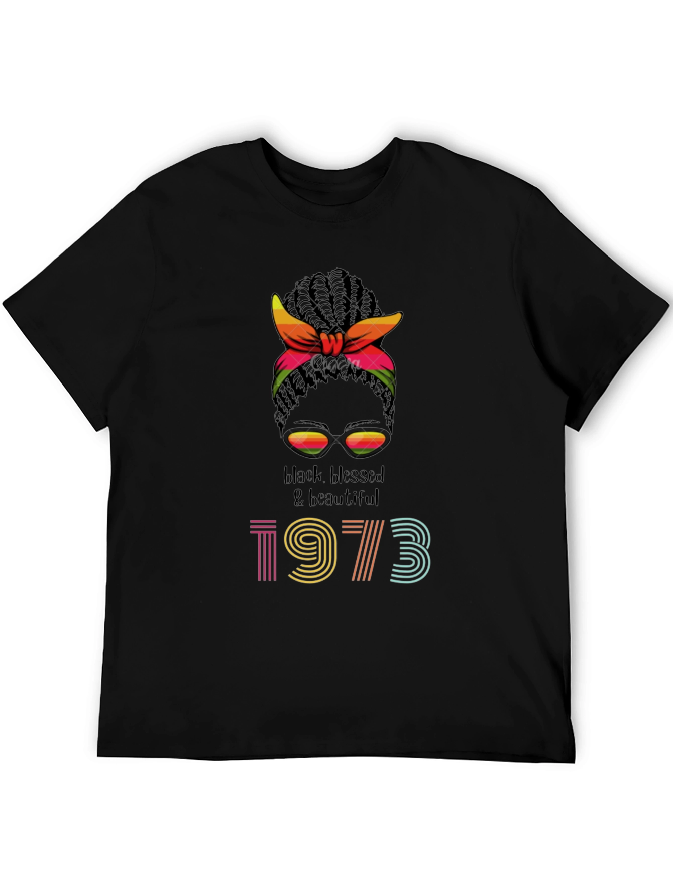 Black Blessed & Beautiful 1973 T-Shirt