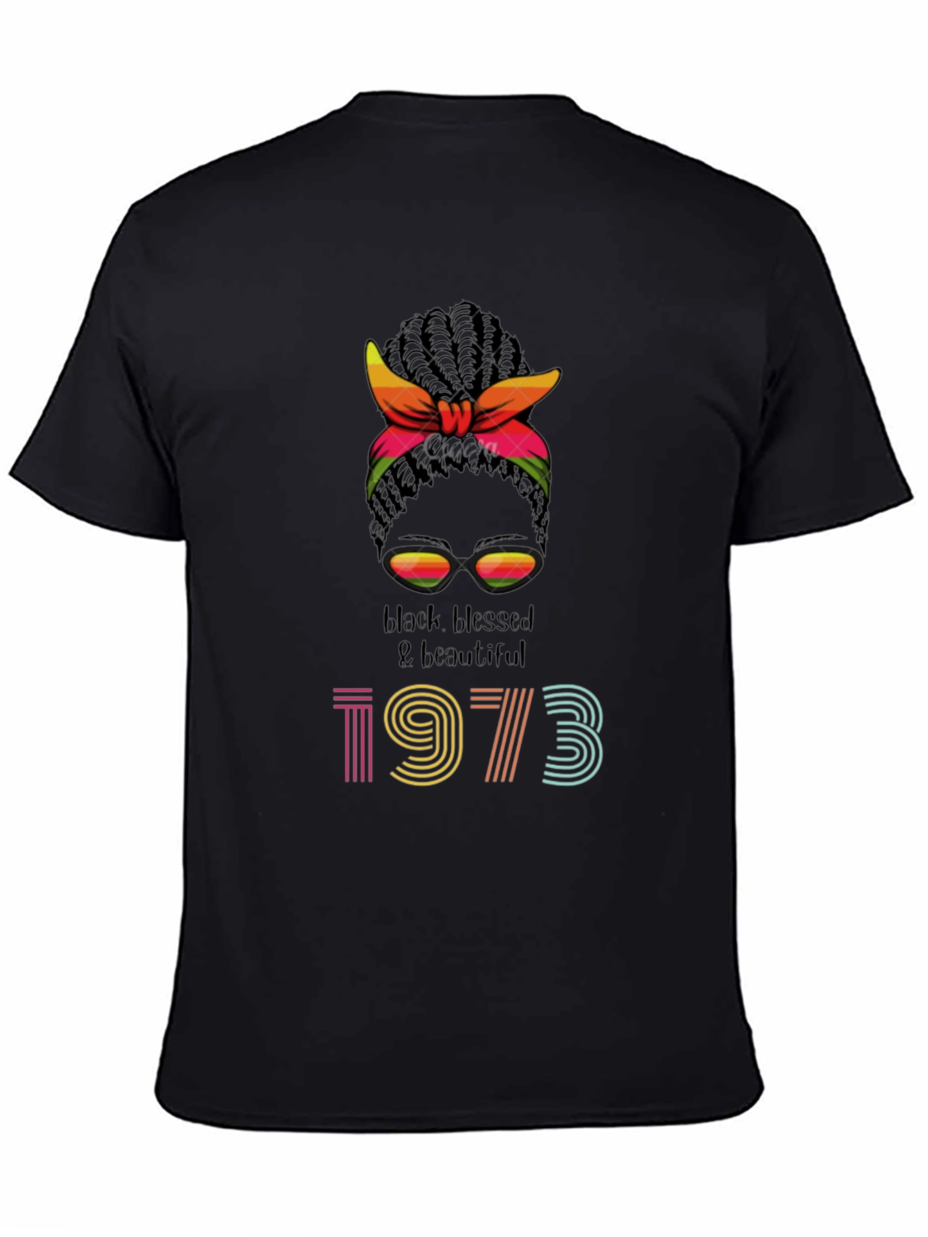 Black Blessed & Beautiful 1973 T-Shirt