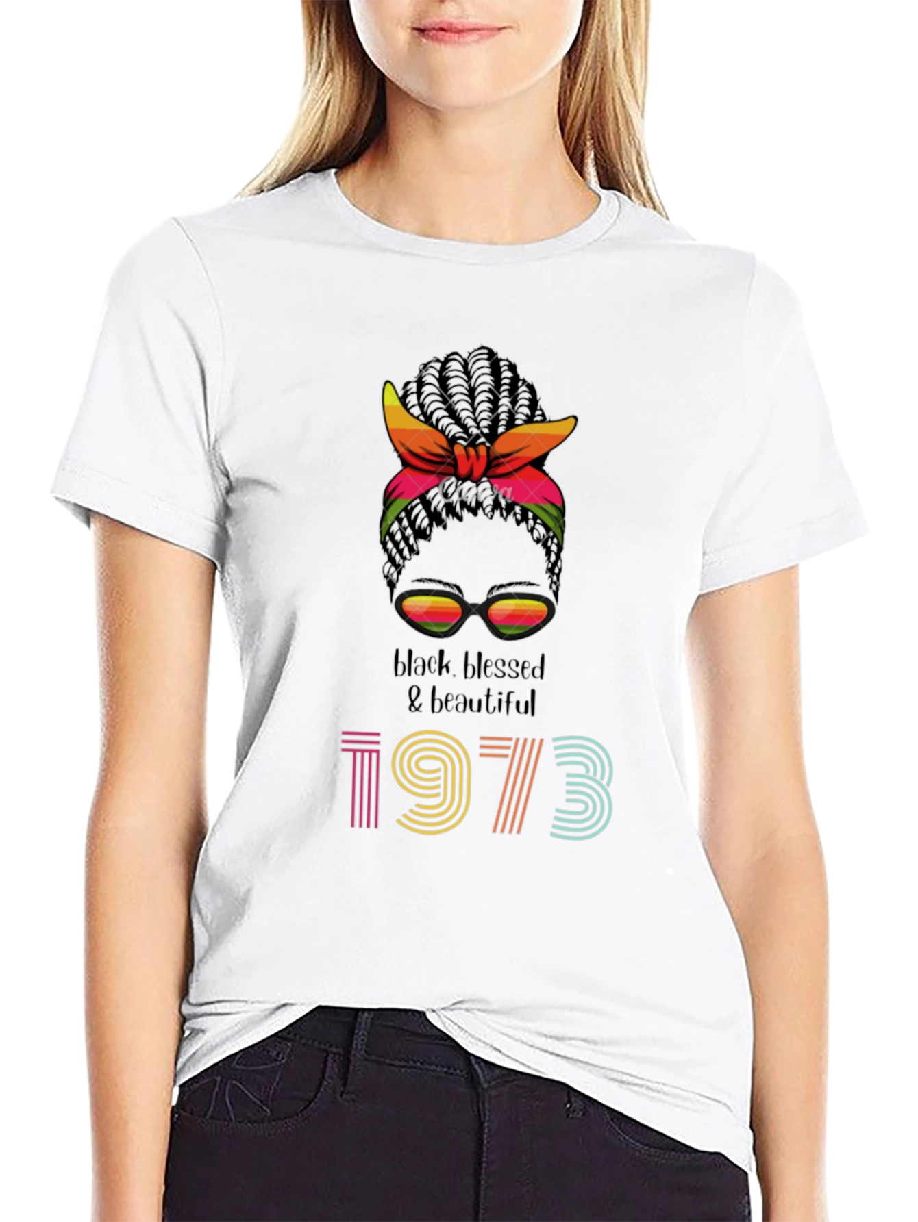 Black Blessed & Beautiful 1973 T-Shirt