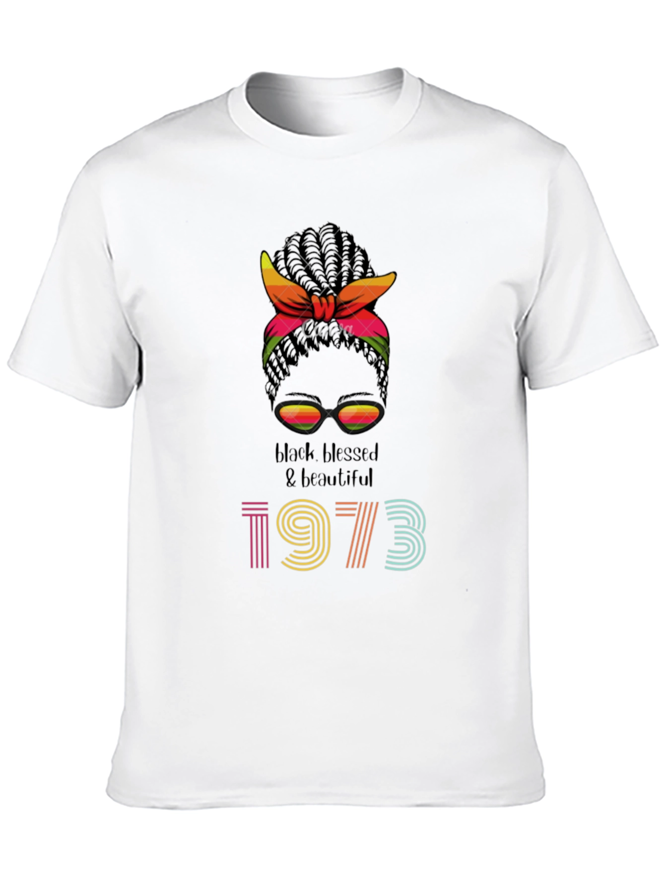 Black Blessed & Beautiful 1973 T-Shirt