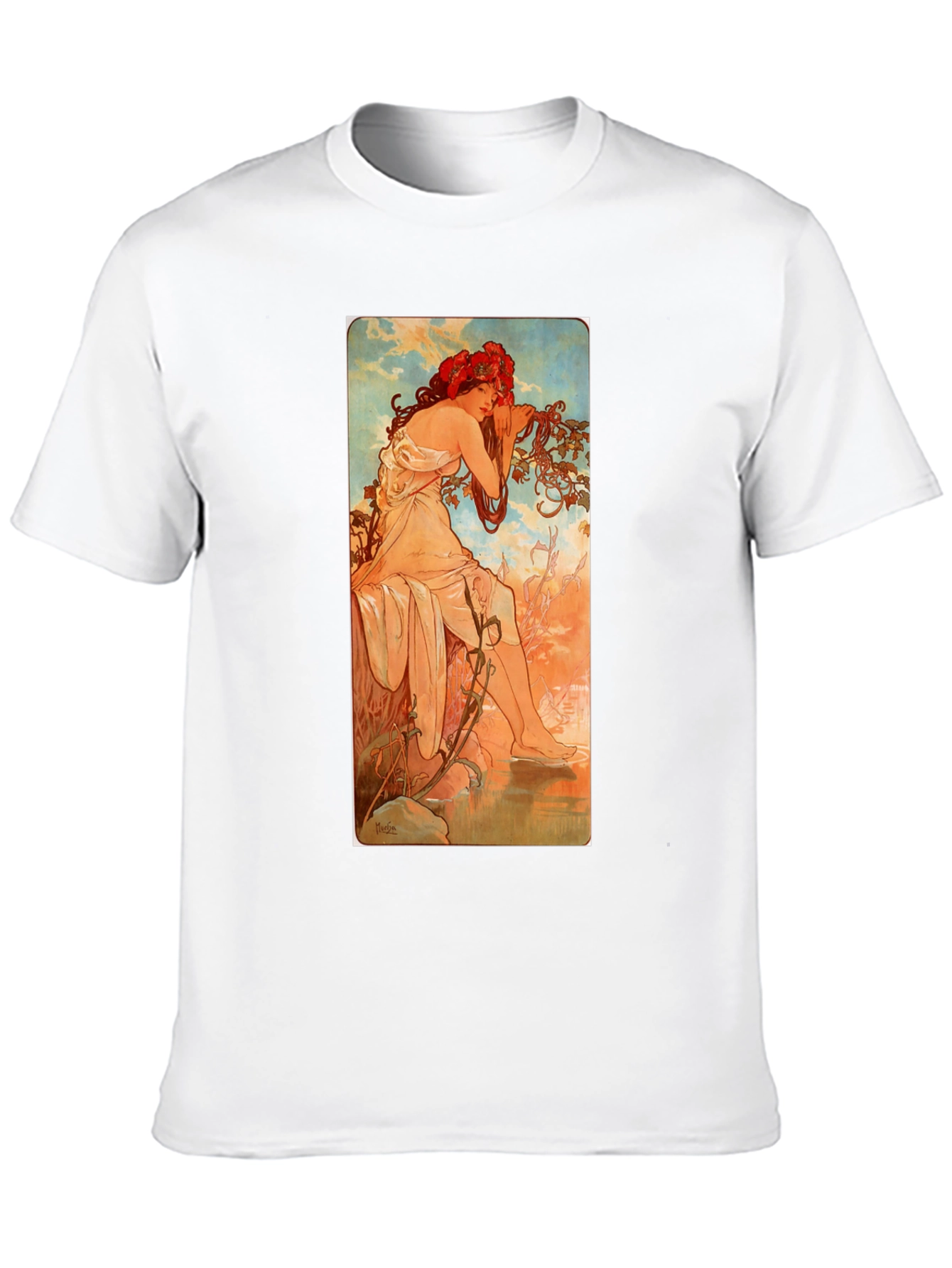 Art Nouveau Woman Graphic Tee