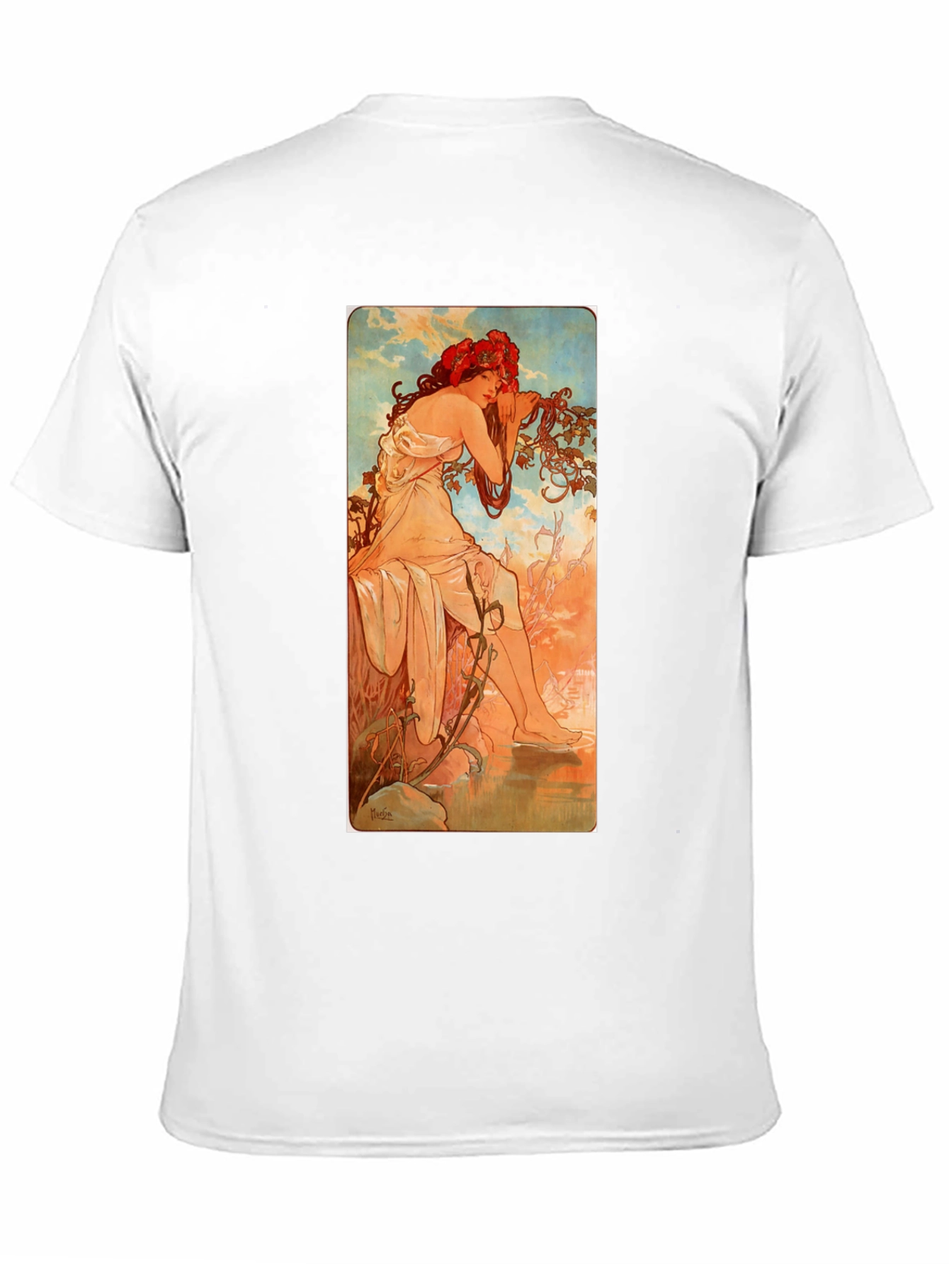 Art Nouveau Woman Graphic Tee