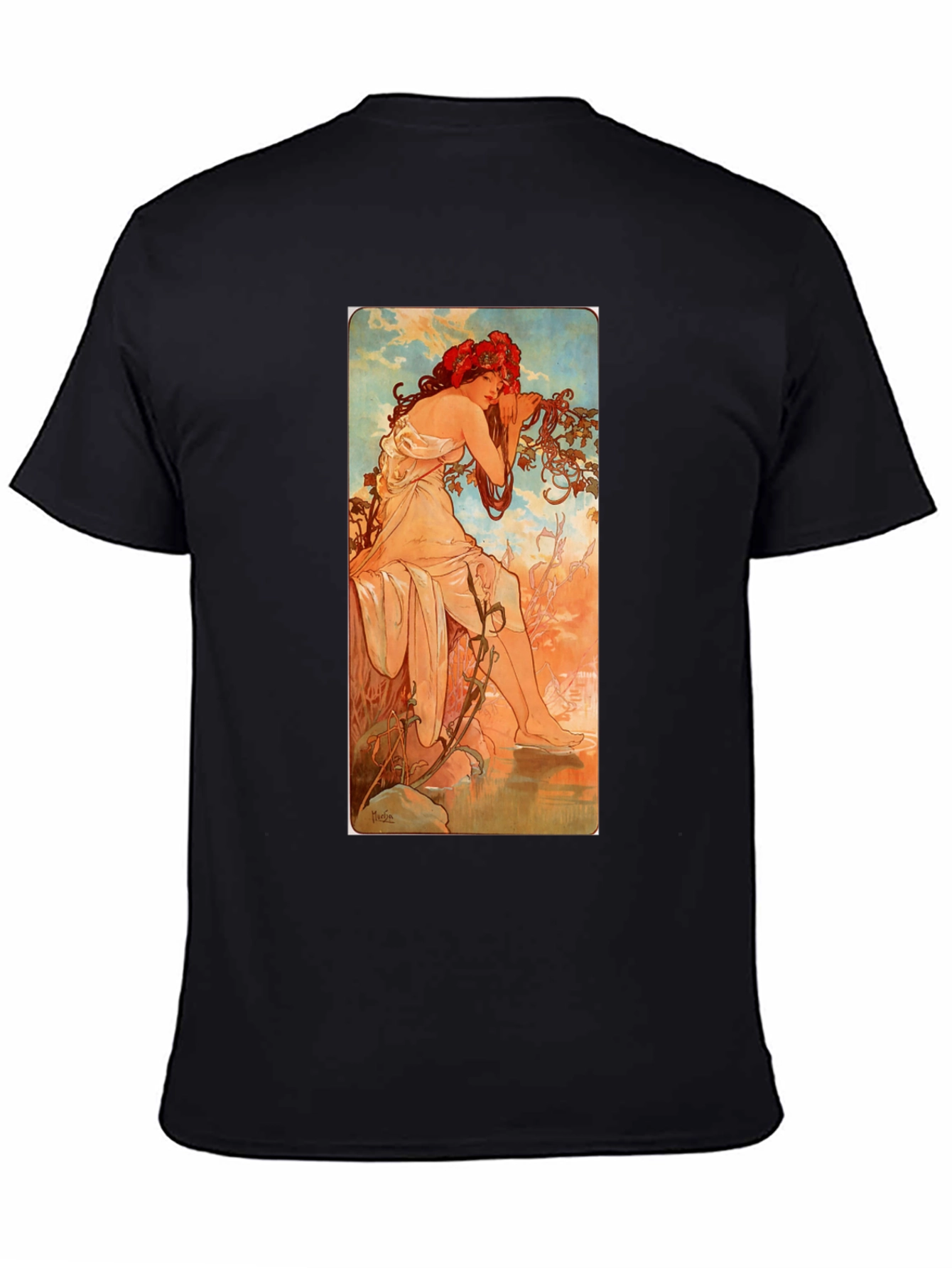 Art Nouveau Woman Graphic Tee