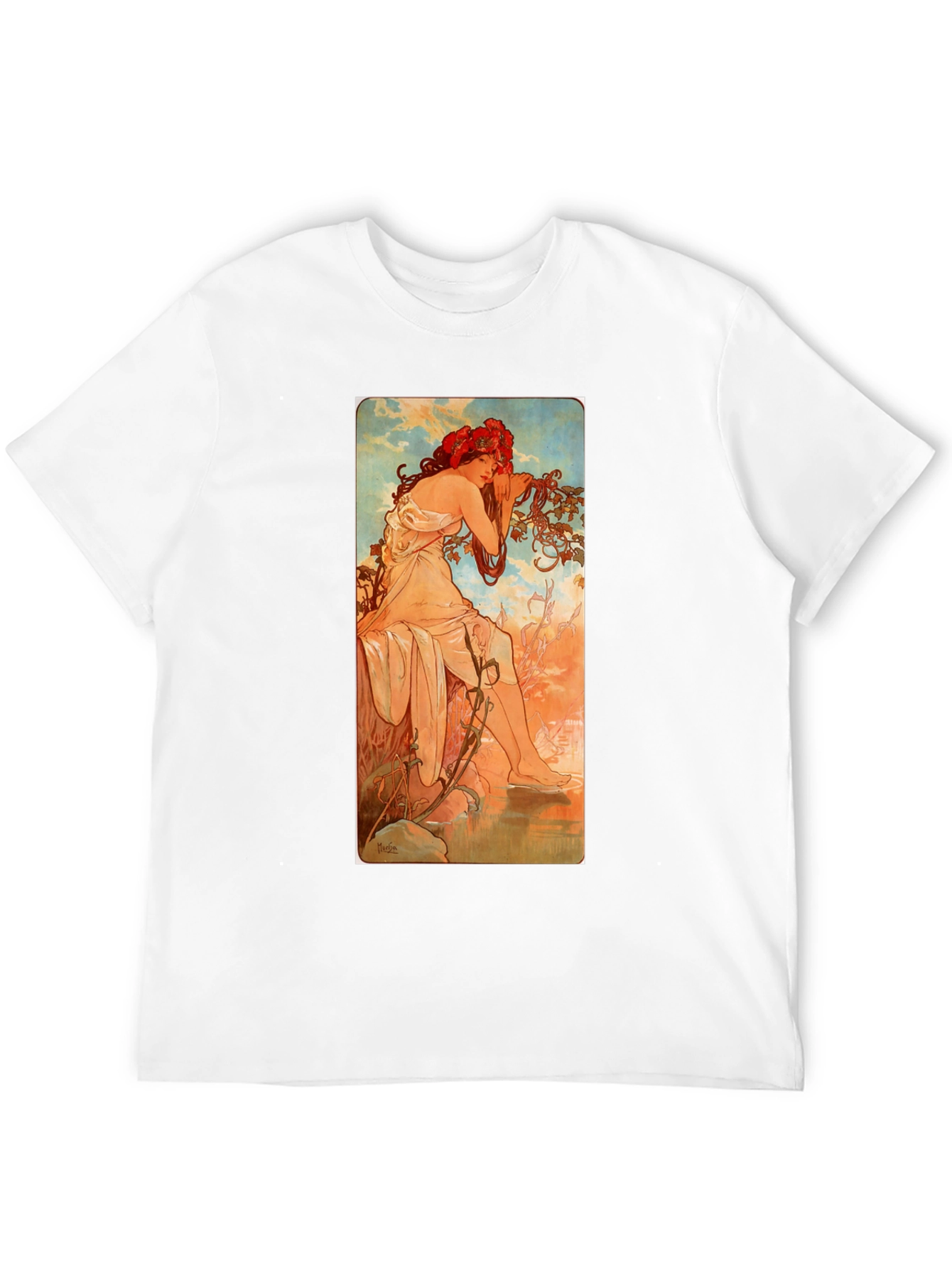 Art Nouveau Woman Graphic Tee