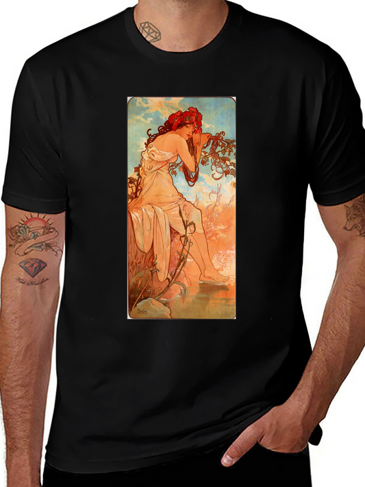 Art Nouveau Woman Graphic Tee