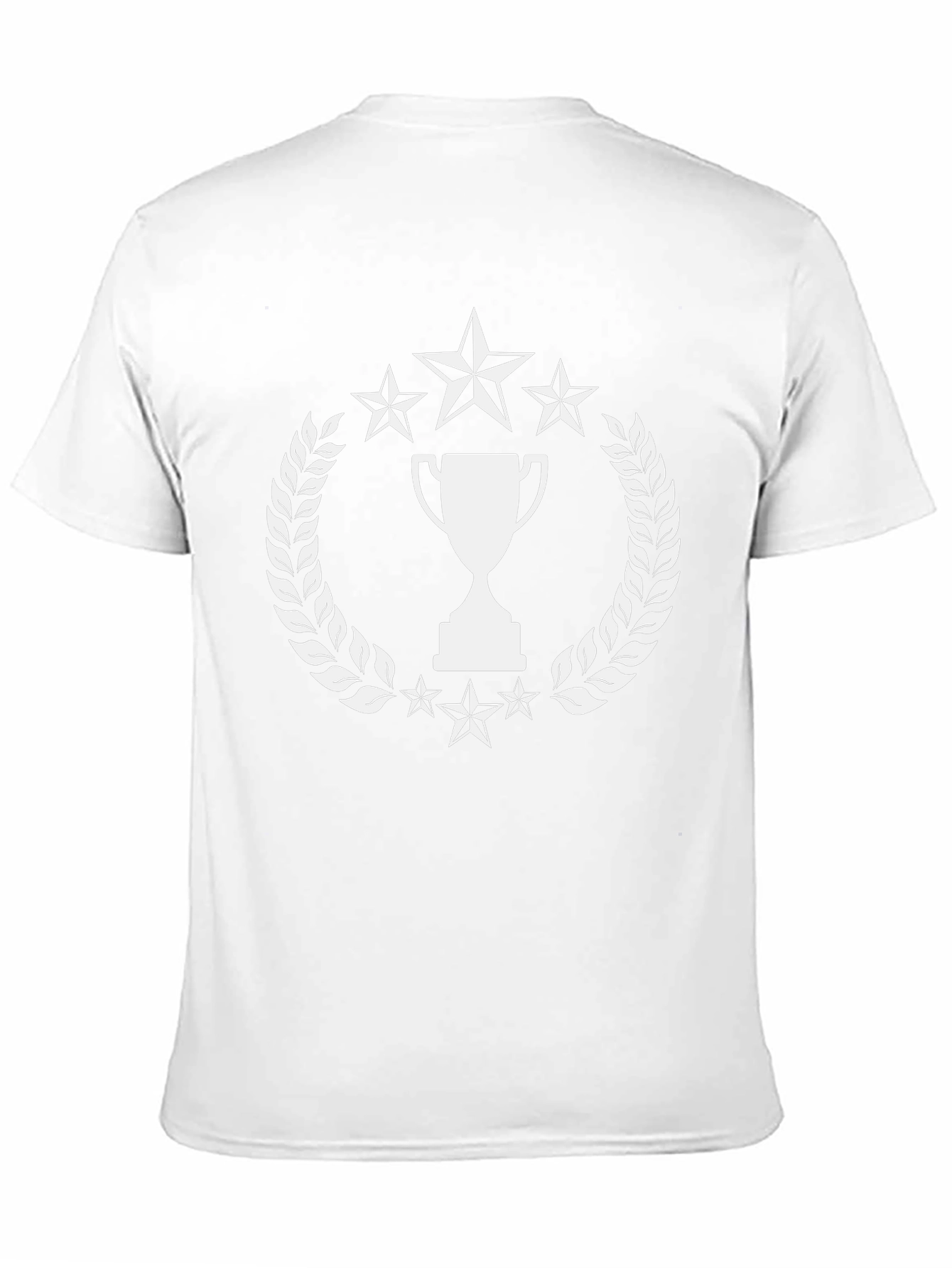 Champion Trophy Star Wreath Black T-Shirt