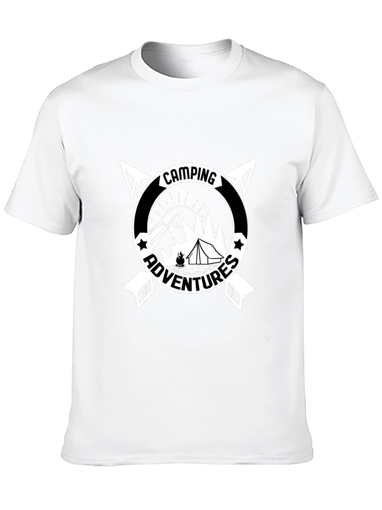 Camping Adventures Graphic Tee