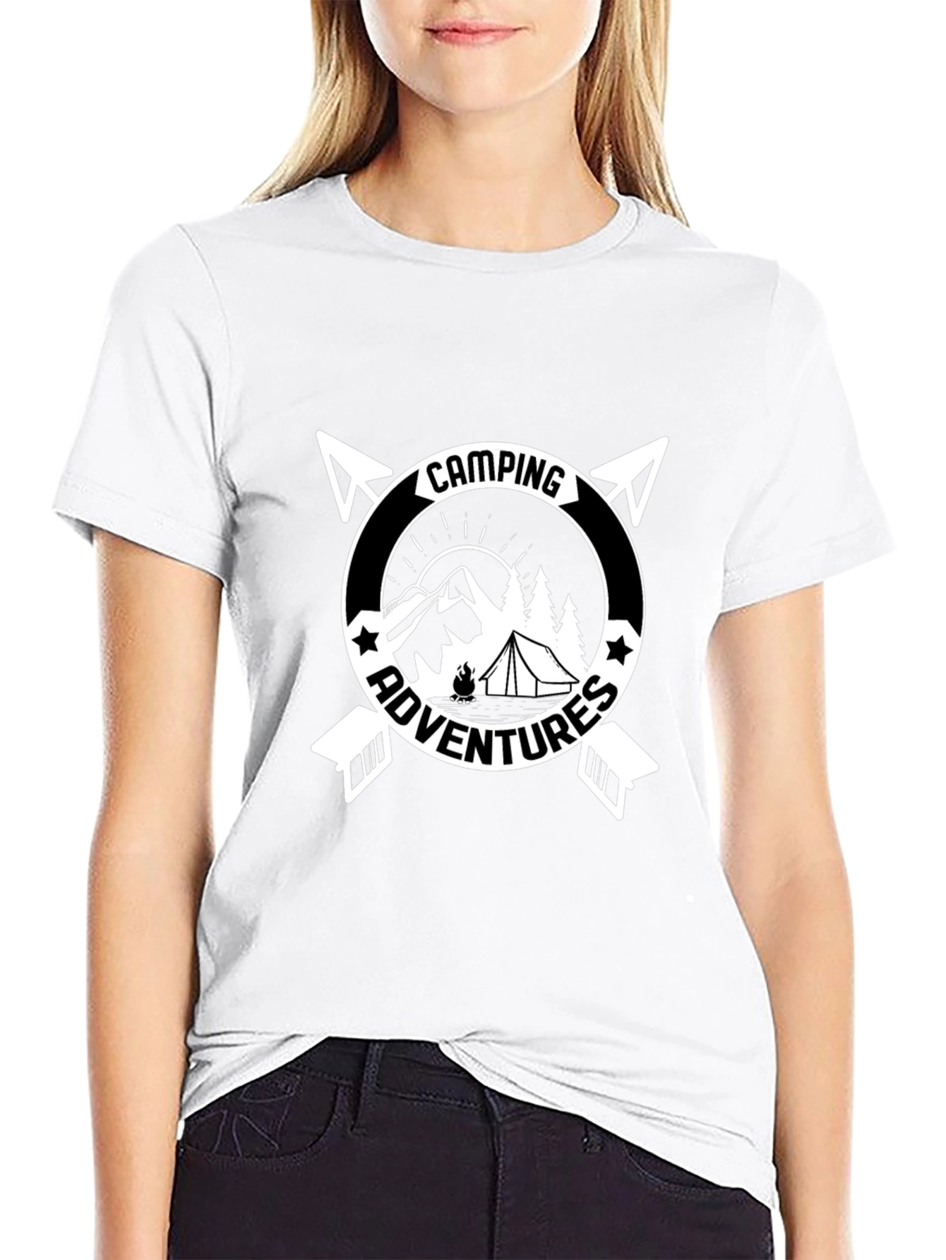 Camping Adventures Graphic Tee
